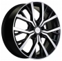 Легковой диск Khomen Wheels KHW1806 7x18 5x112 ET43 57,1 Black-FP